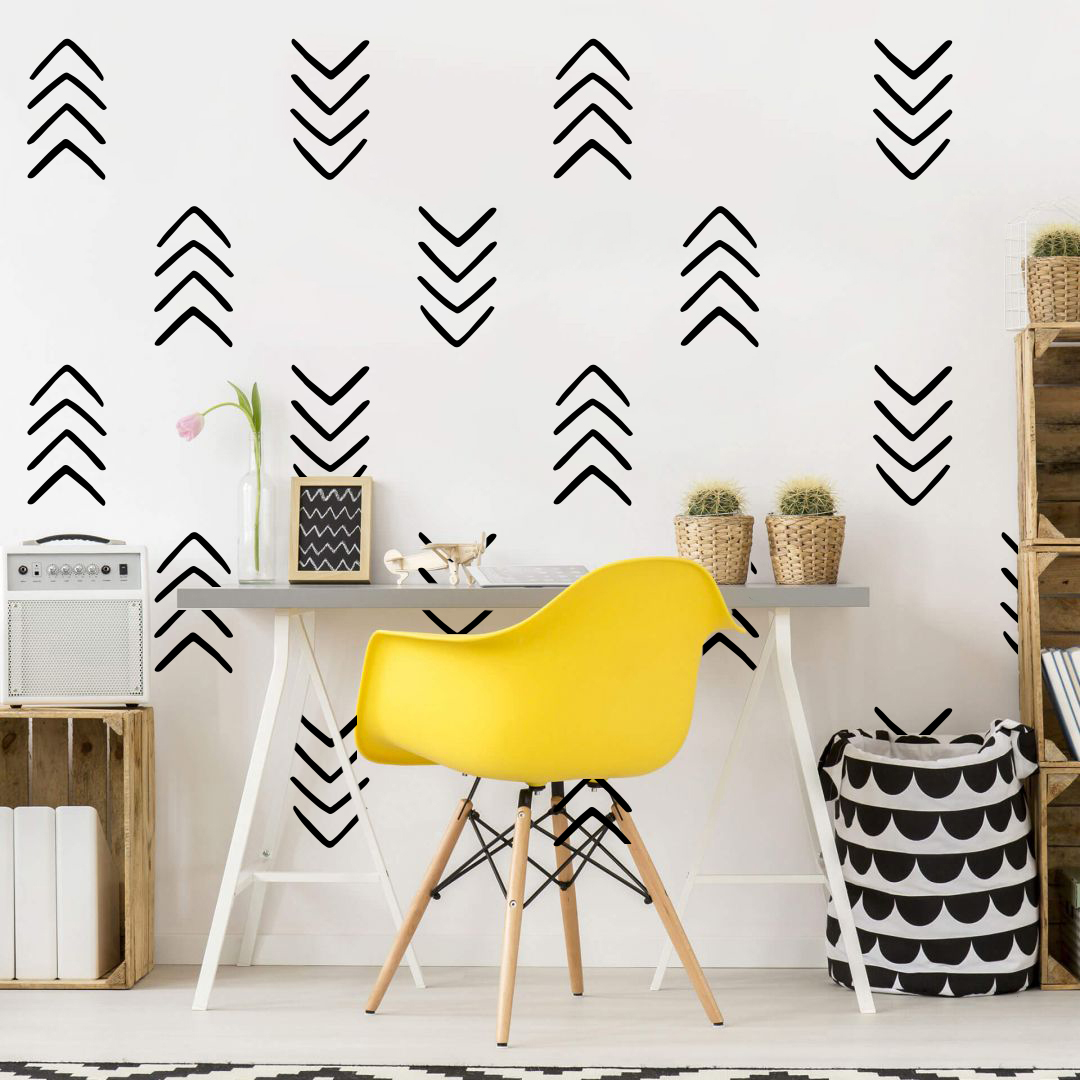 28 Adet Geometrik Benzersiz Ok - Baby Nursery Vinyl Wall Stickers incelemesi ve fiyatı