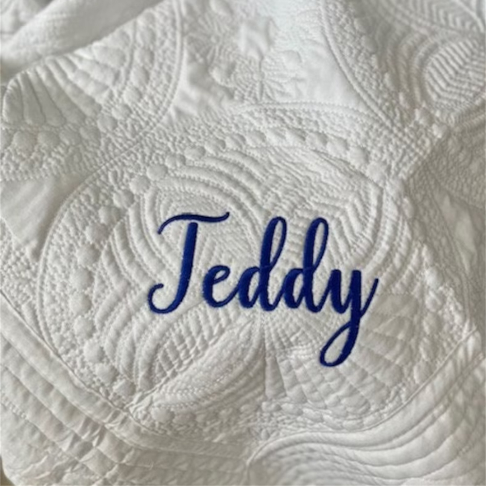 Işlemeli adı bebek kreş yorgan - Baby Nursery Quilts incelemesi ve fiyatı